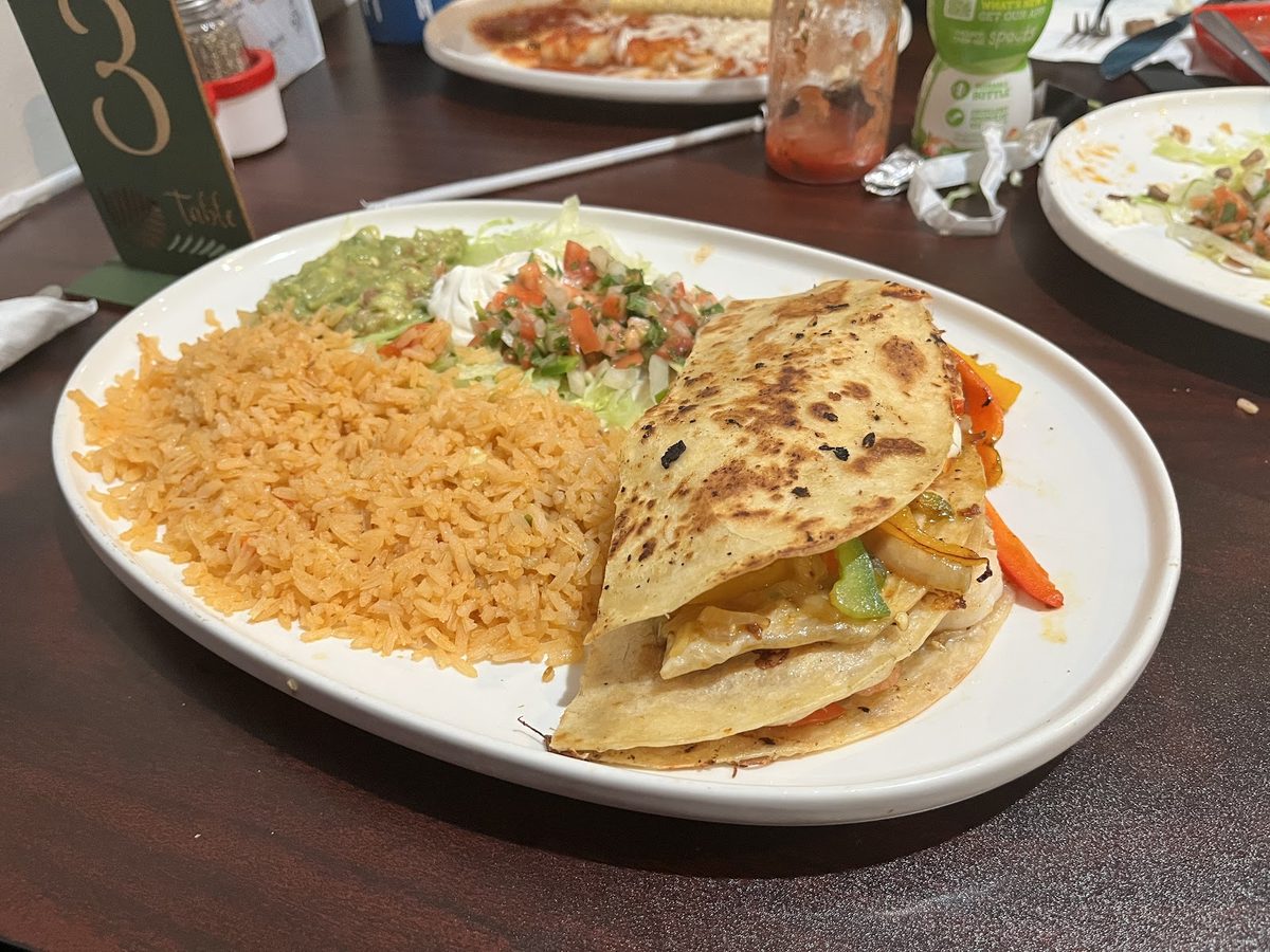 Grilled Chicken Or Steak Quesadilla (A La Carta)