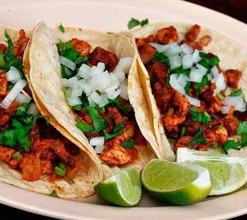 Three Tacos Al Pastor